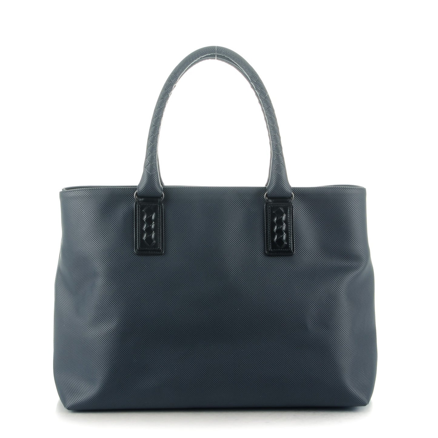 Rubberized Canvas Marco Polo Tote Dark Navy