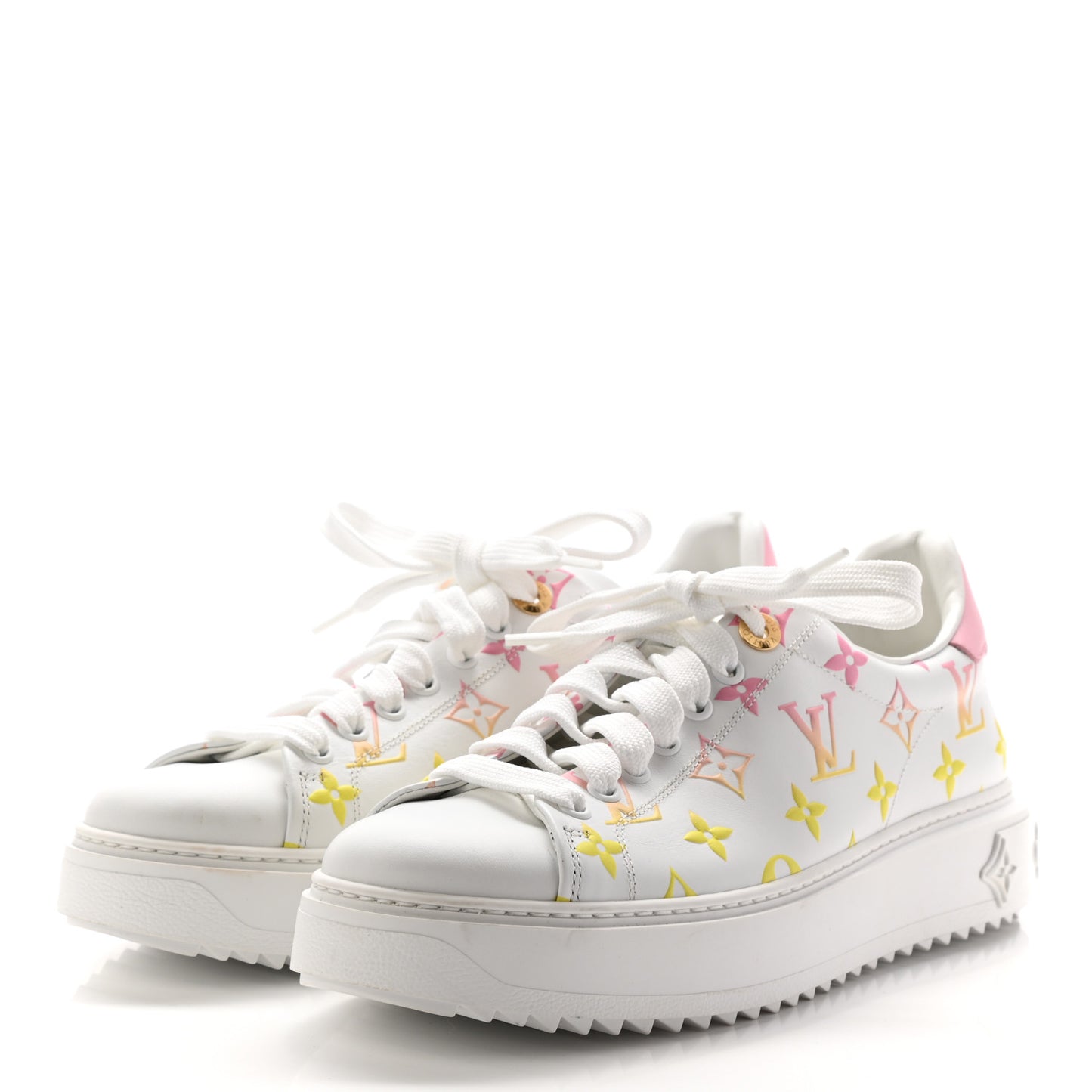 Monogram By The Pool Time Out Sneakers 39.5 Rose