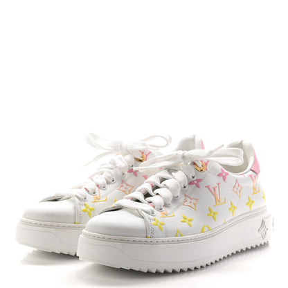 Louis Vuitton Monogram By The Pool Time Out Sneakers 39.5 Rose 3 of 16