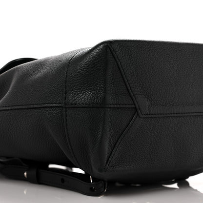 Louis Vuitton Calfskin Lockme Backpack Black 7 of 9