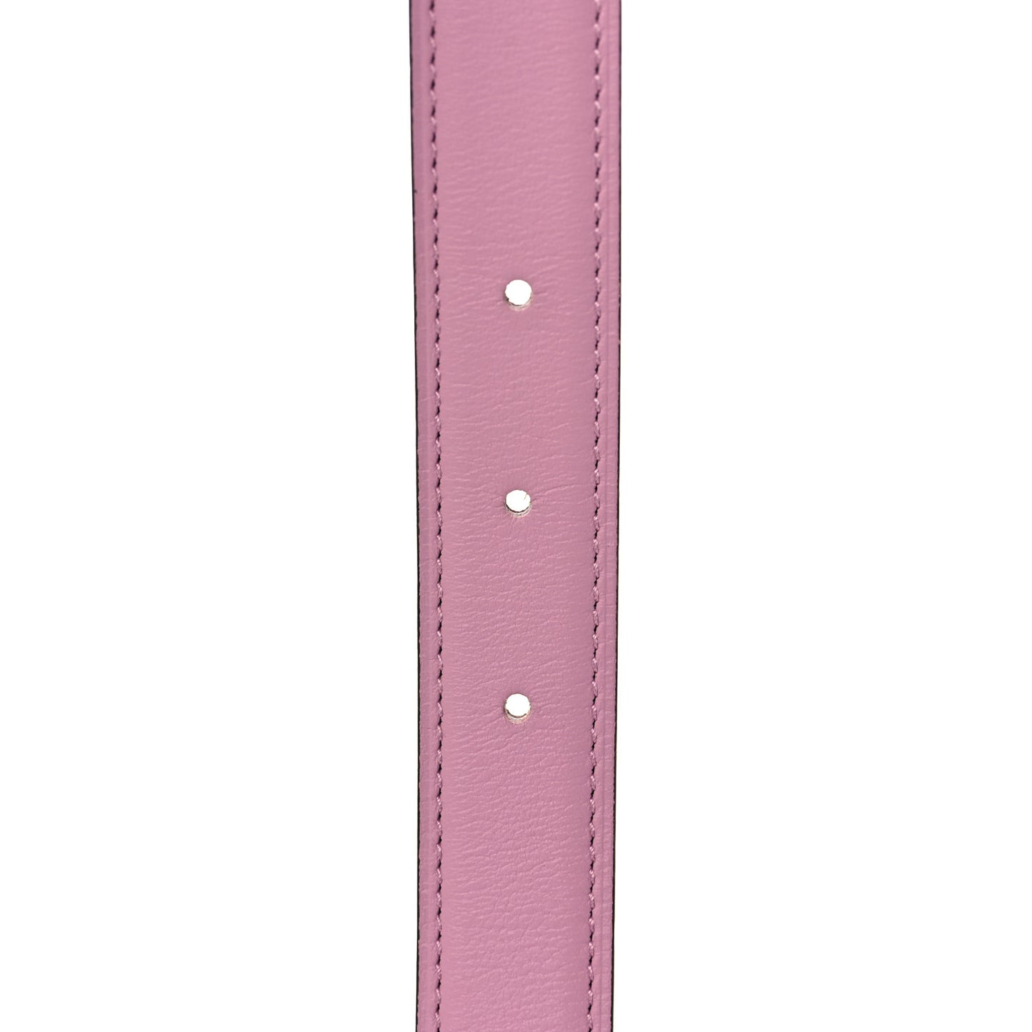 Swift Epsom 24mm H au Carre Twist Belt 75 Mauve Sylvestre Rouge Sellier
