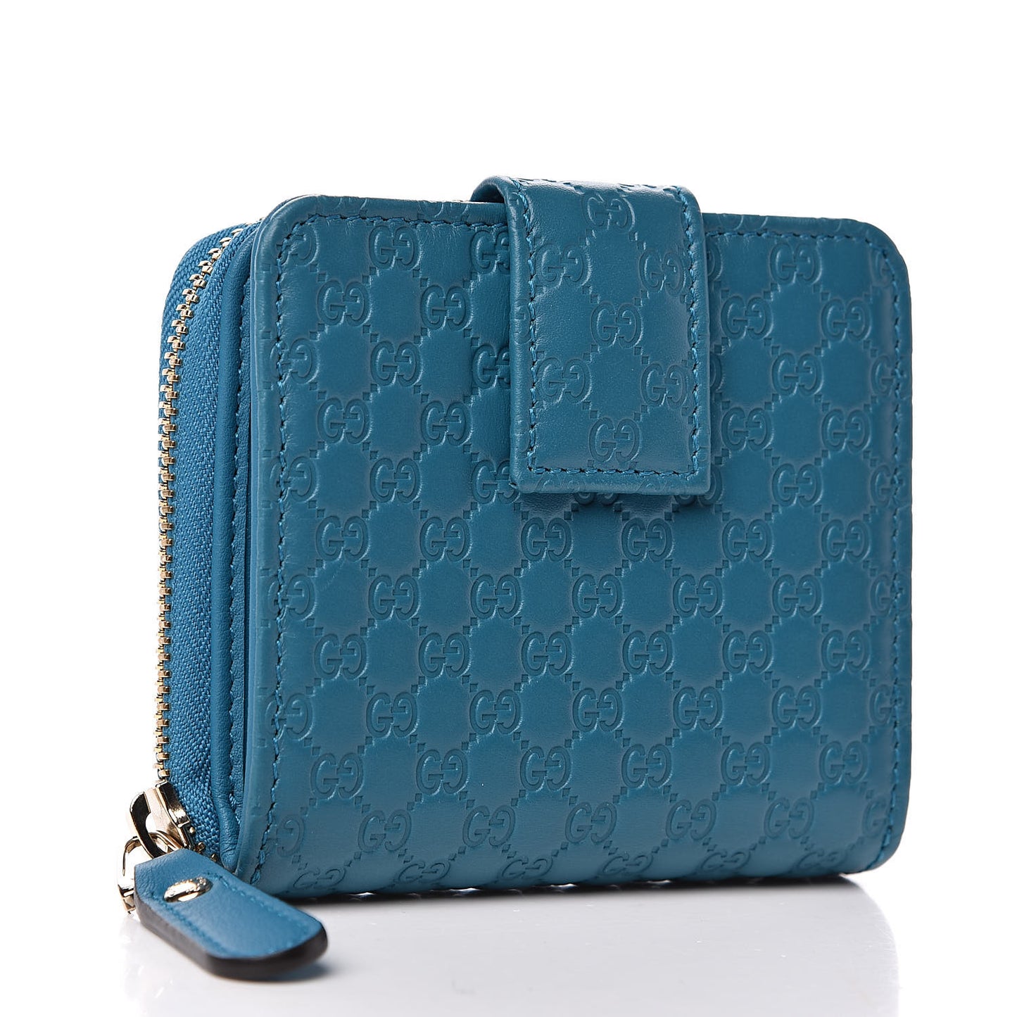 Microguccissima Compact Wallet Deep Cobalt