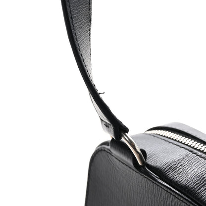 Balenciaga Textured Calfskin Camera Bag Black 10 of 11