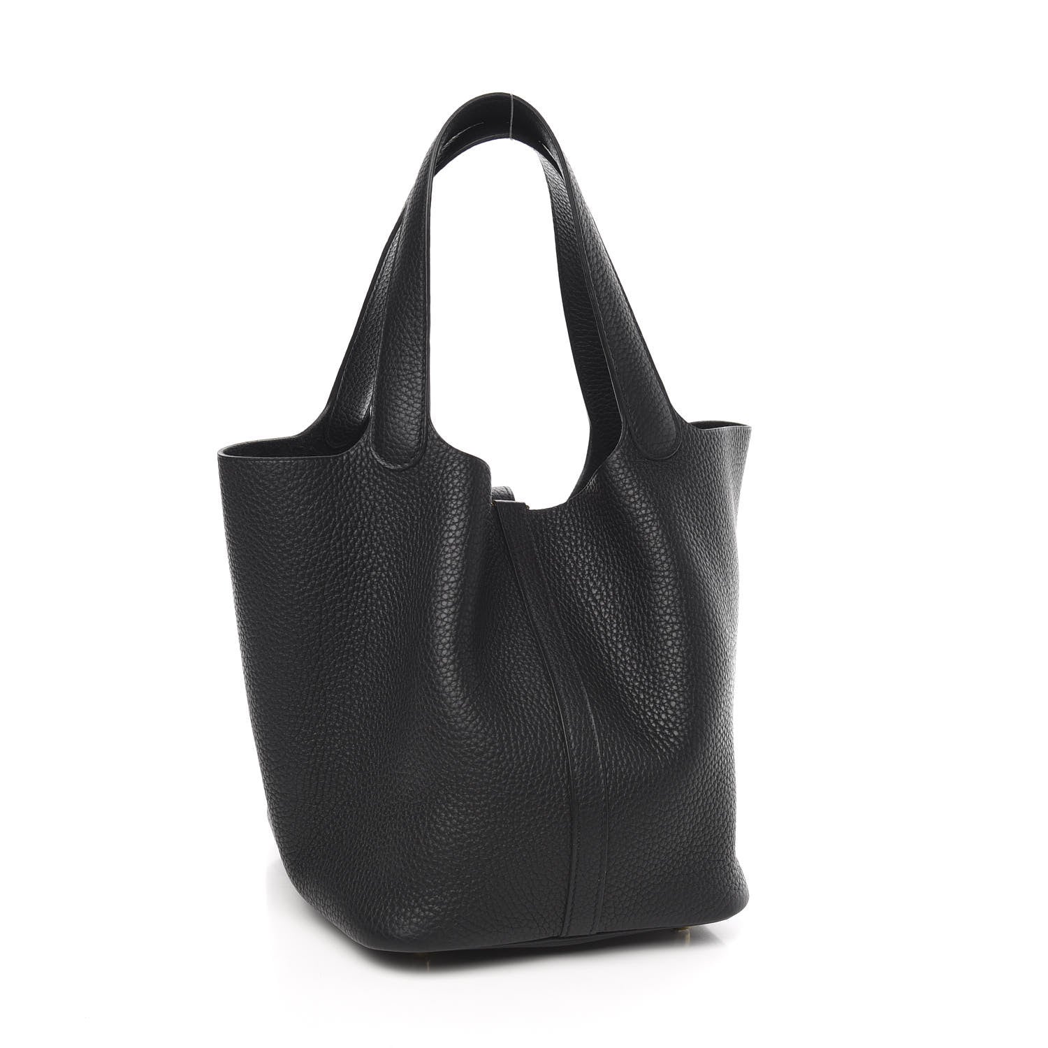 Hermes Taurillon Clemence Picotin Lock 18 PM Black 3 of 11