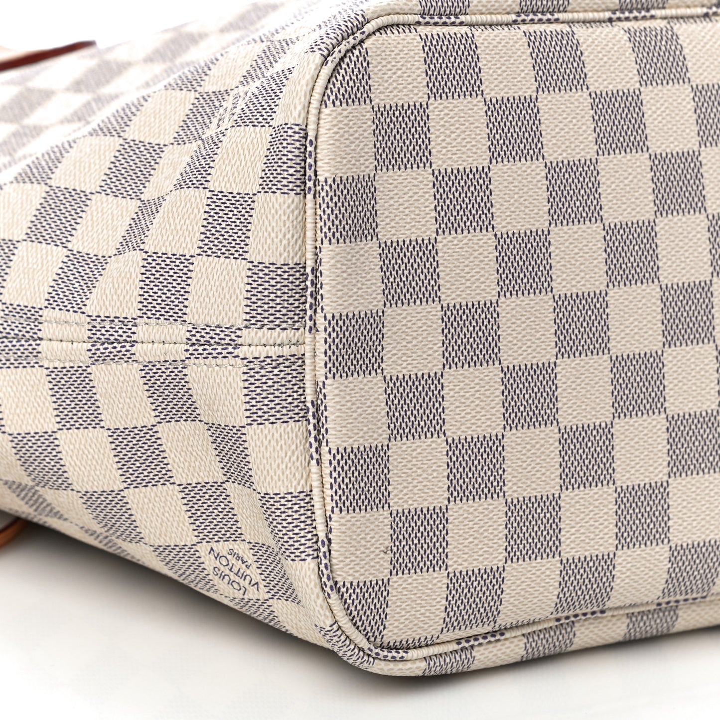 Damier Azur Neo Neverfull MM Rose Ballerine