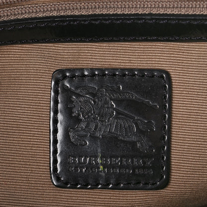 Burberry Supernova Check Small Nickie Tote Black 4 of 11
