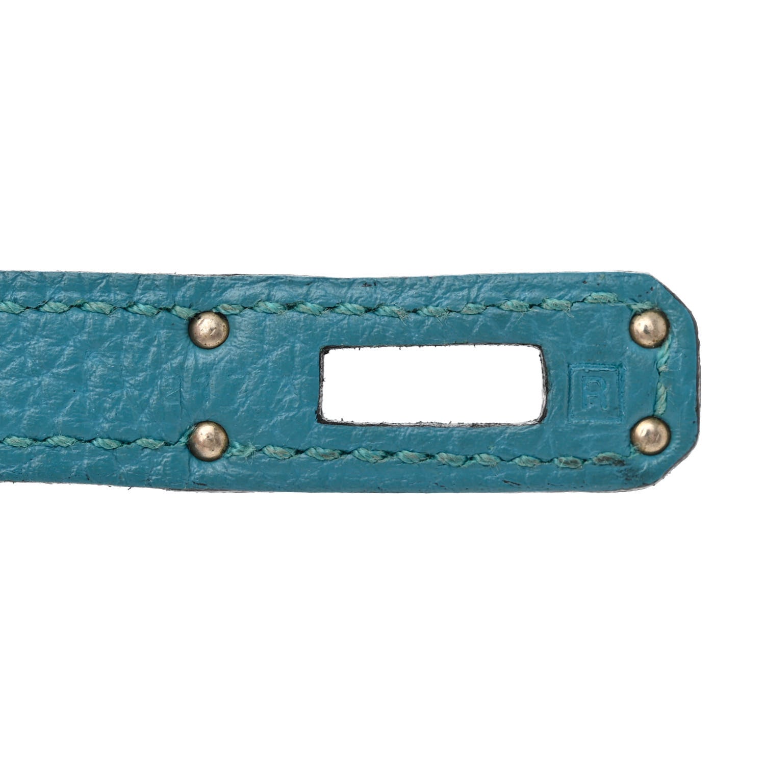 Hermes Togo Birkin 25 Turquoise 7 of 11
