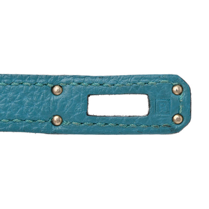 Hermes Togo Birkin 25 Turquoise 7 of 11