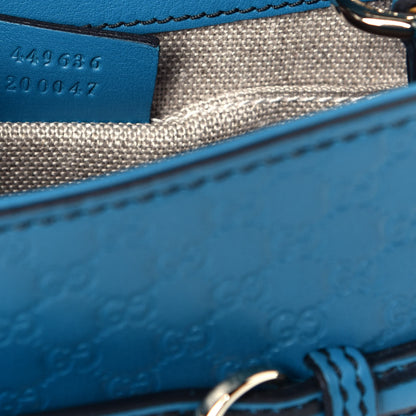 Gucci Microguccissima Mini Emily Shoulder Bag Deep Cobalt 7 of 9