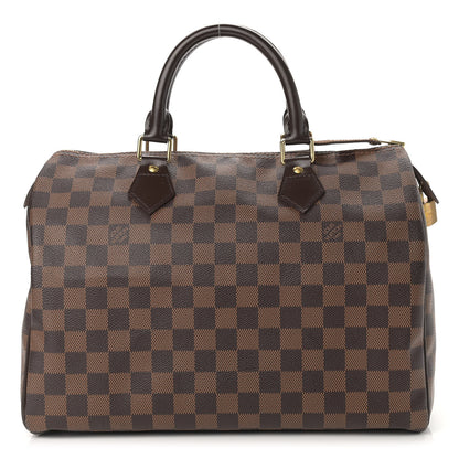 Louis Vuitton Damier Ebene Speedy 30 1 of 9