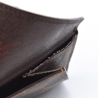 Louis Vuitton Damier Ebene Compact Origami Wallet 9 of 10