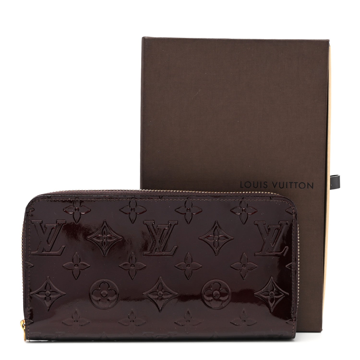 Louis Vuitton Vernis Zippy Wallet Amarante 7 of 7