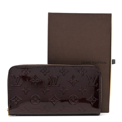 Louis Vuitton Vernis Zippy Wallet Amarante 7 of 7