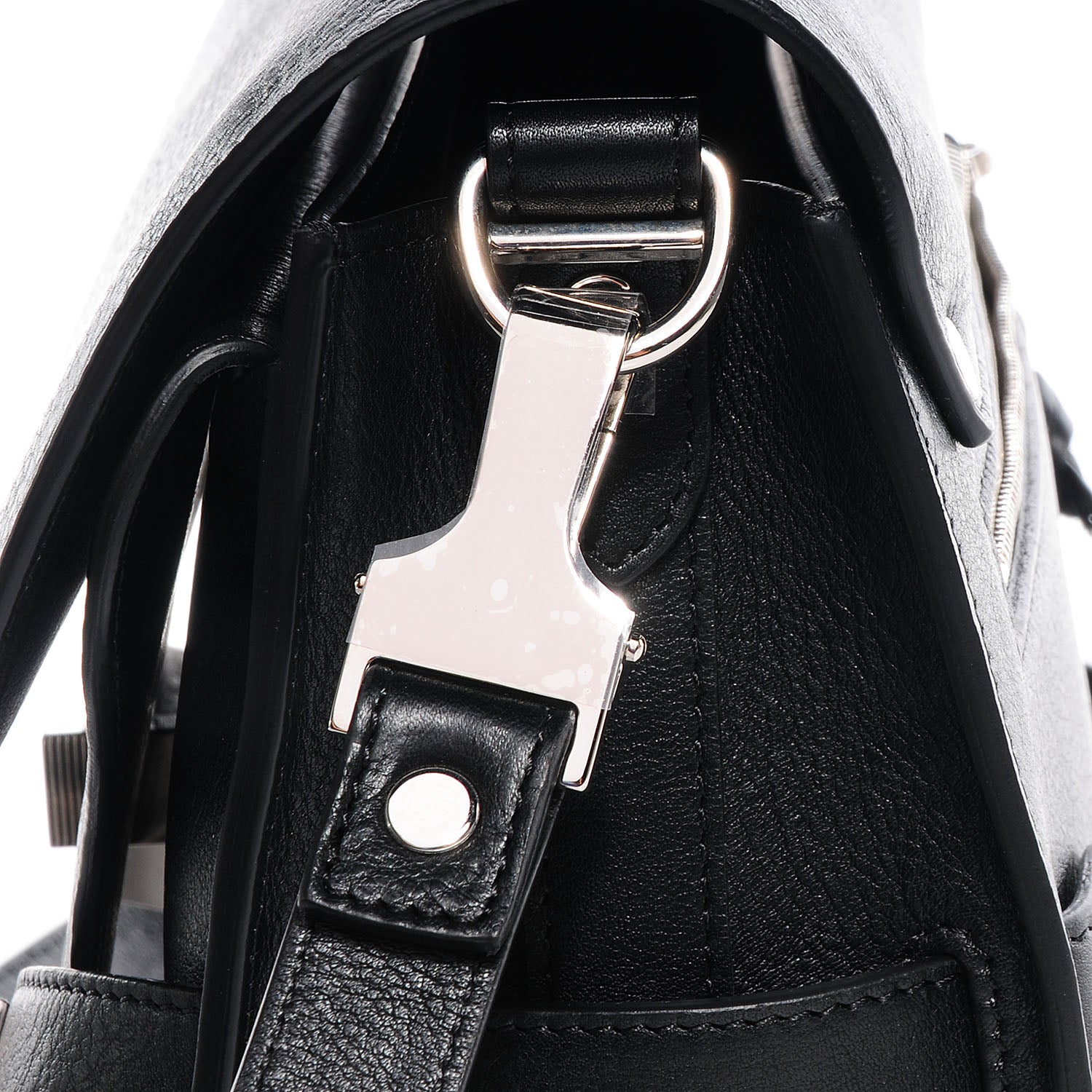 Proenza Schouler Leather PS11 Classic Shoulder Bag Old Matt Black 6 of 10