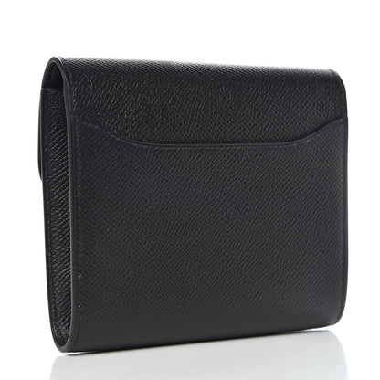 Hermes Epsom Constance Short Wallet Black 3 of 7