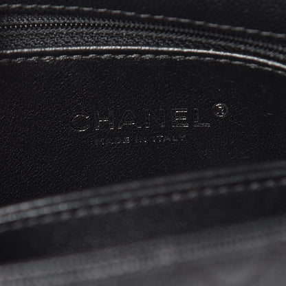 Chanel Caviar Lizard Quilted Mini Coco Handle Flap Black 6 of 10