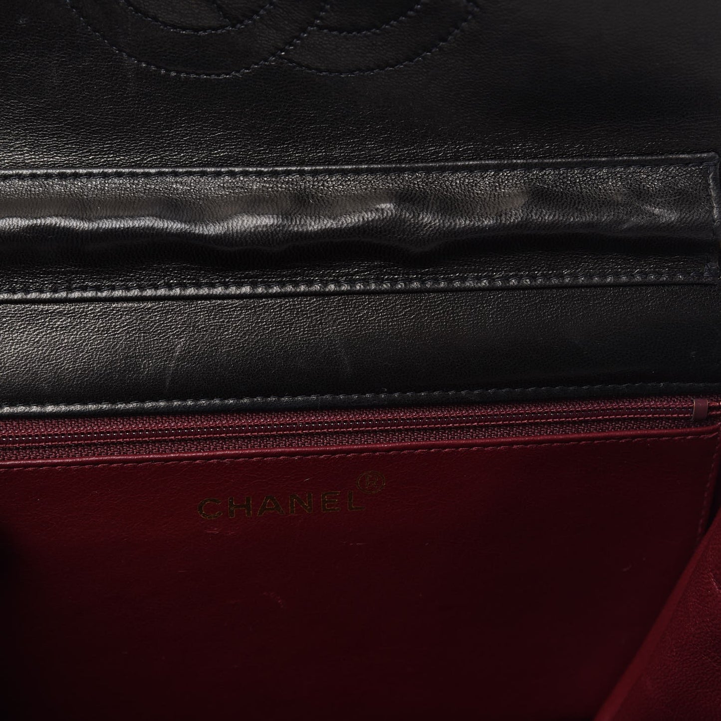 Lambskin Quilted Small Single Flap Bag Black