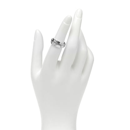 Cartier 18K White Gold 6 Diamond LOVE Ring 49 4.75 2 of 4