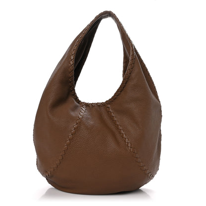 Bottega Veneta Cervo Deerskin Large Hobo Brown 1 of 10