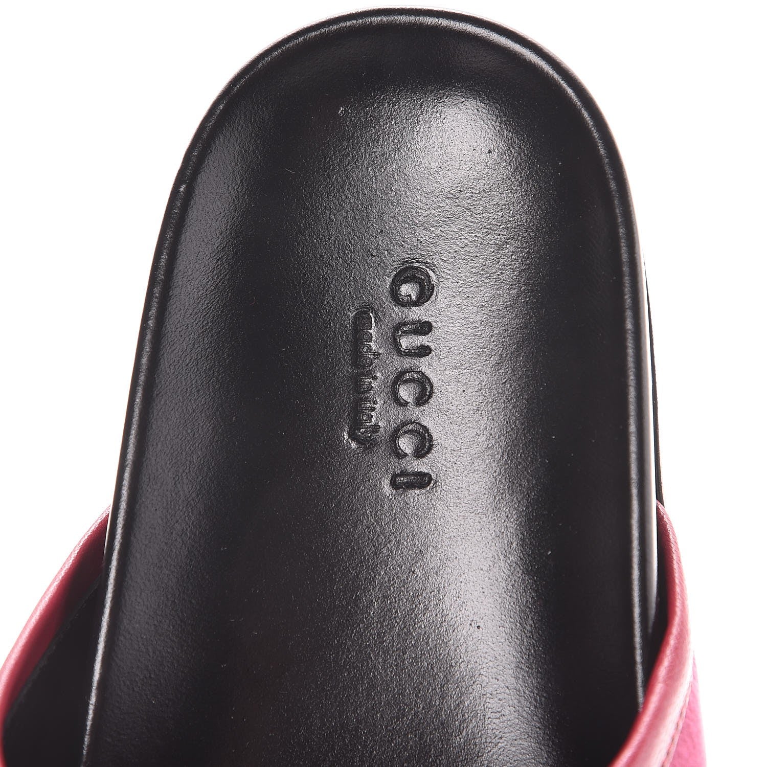 Gucci Softy Velvet Malaga Kid Womens Horsebit River Slippers 37 Light Raspberry Rose 6 of 10