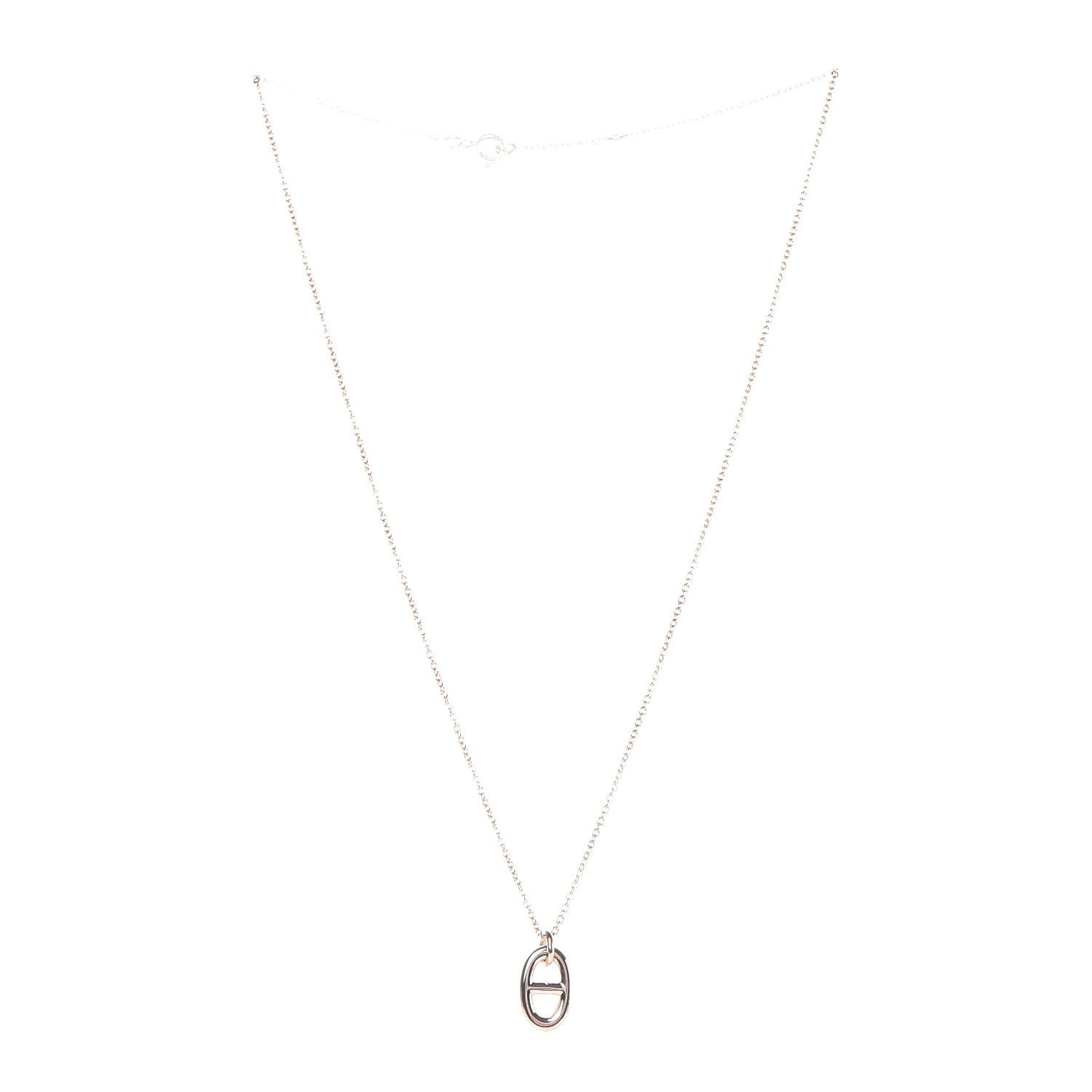 Hermes 18K Rose Gold PM Farandole Pendant Necklace 3 of 7