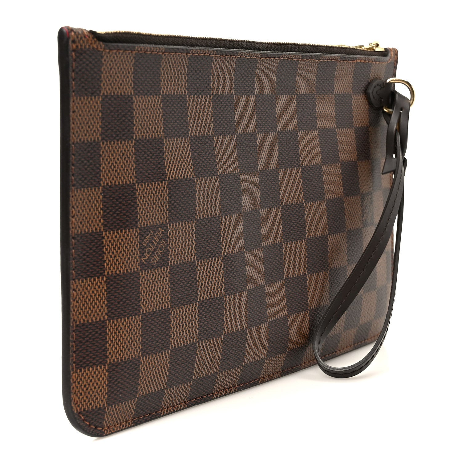 Louis Vuitton Damier Ebene Neverfull MM GM Pochette 3 of 8