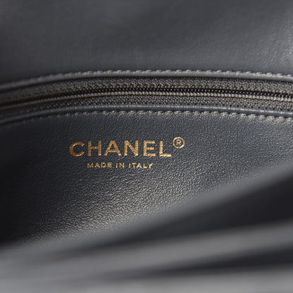 Chanel Lambskin Quilted Medium Trendy CC Flap Dual Handle Bag Grey 9 of 11