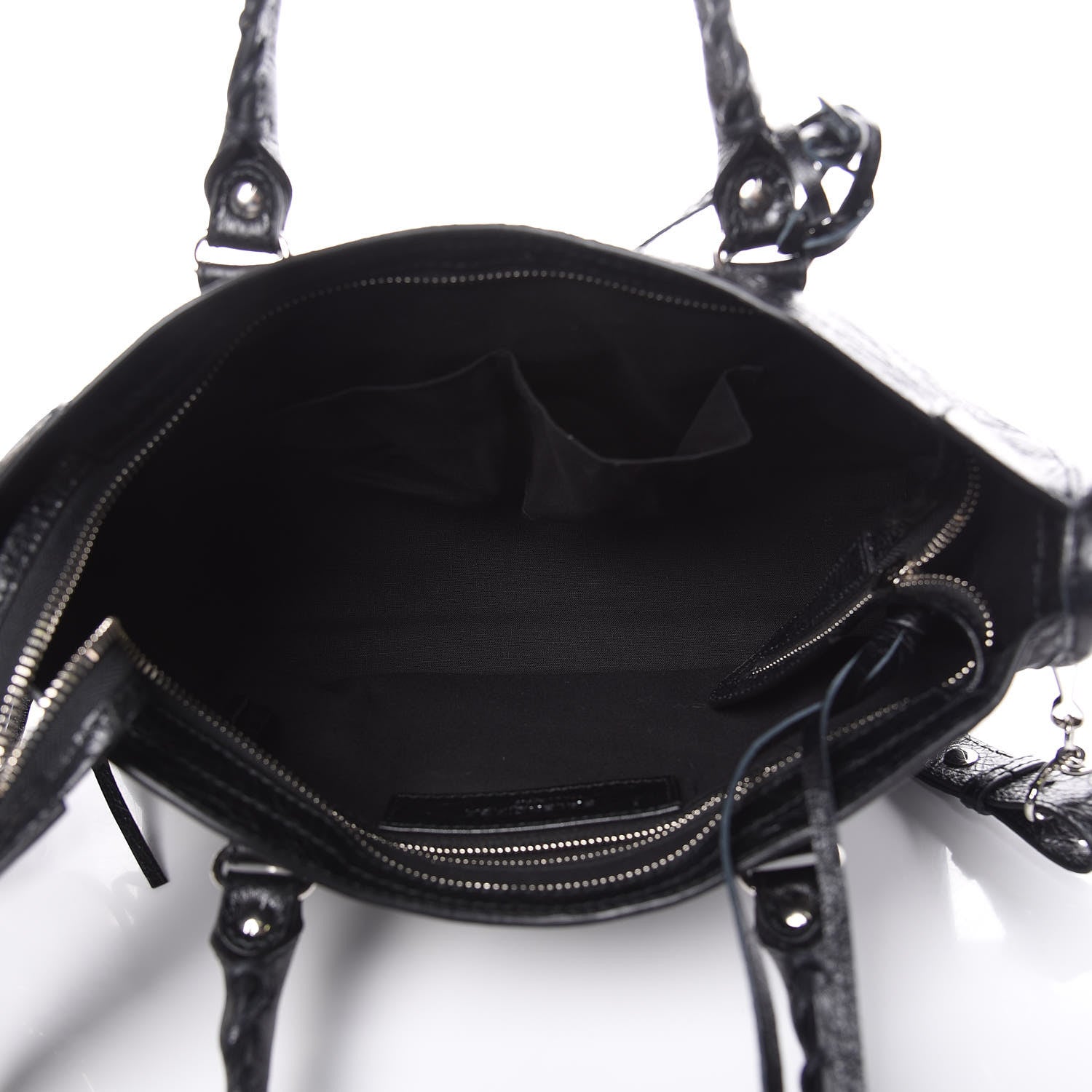 Balenciaga Agneau Classic Silver Hardware S City Black 5 of 10