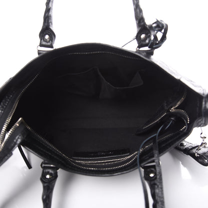 Balenciaga Agneau Classic Silver Hardware S City Black 5 of 10
