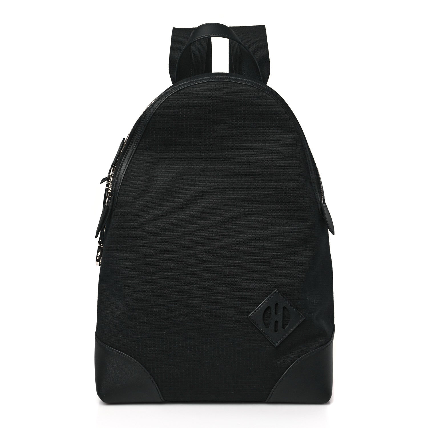 Hermes Bivoac Canvas Swift Allback Backpack Black 1 of 9
