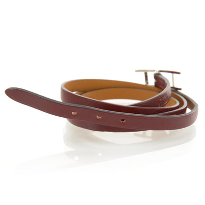 Hermes Chamonix Hapi 3mm Wrap Bracelet Rouge 4 of 7