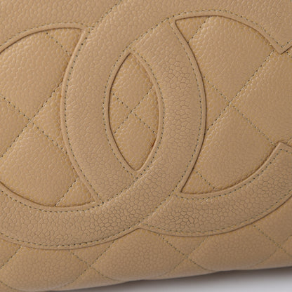 Chanel Caviar Quilted Grand Shopping Tote GST Beige 22 of 22