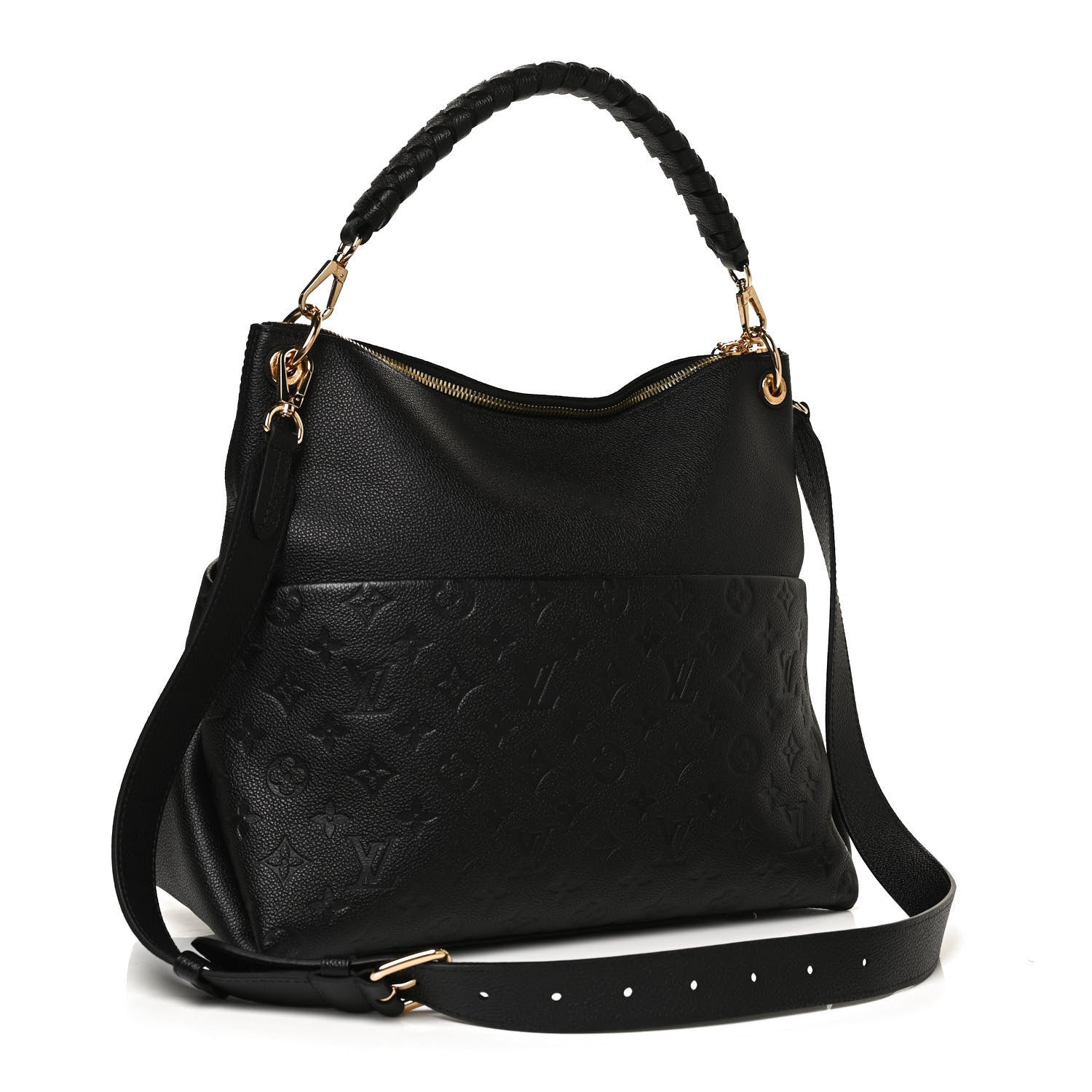 Louis Vuitton Empreinte Maida Hobo Black 2 of 9