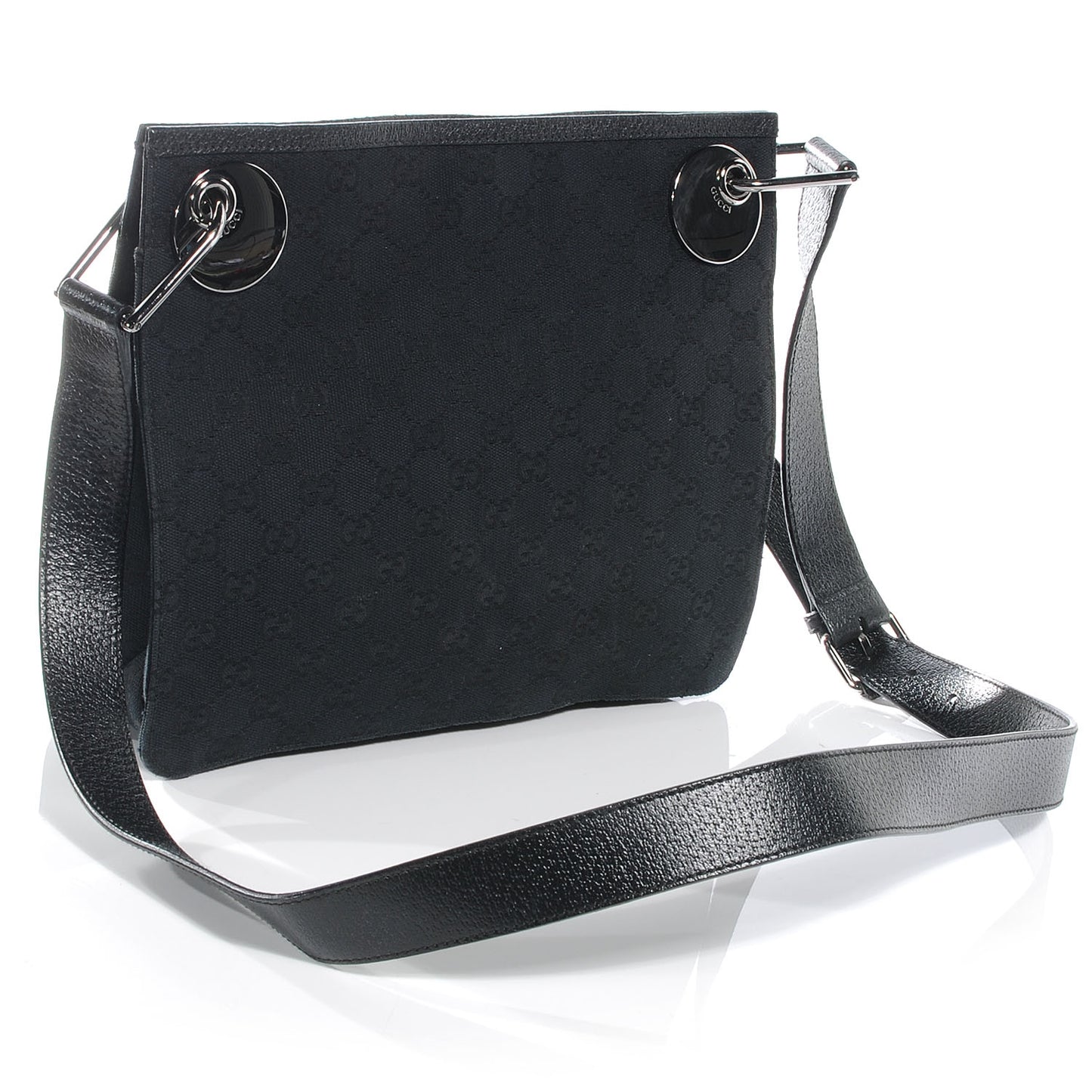 Monogram Eclipse Messenger Bag Black