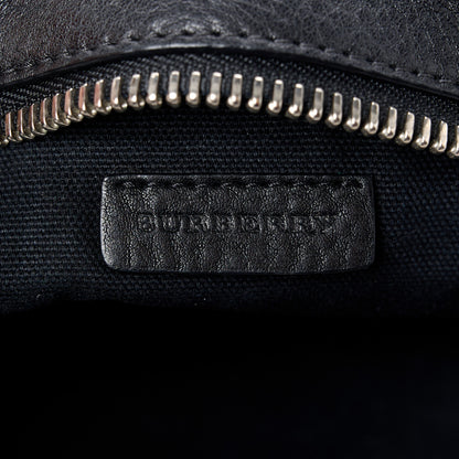 Burberry Mega Check Small Farley Crossbody Clutch Bag Black 6 of 10