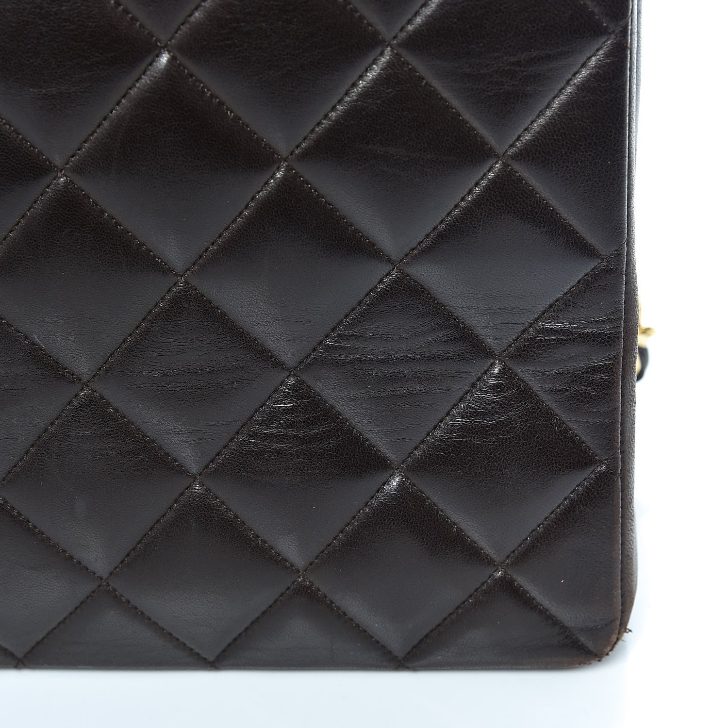 Chanel Lambskin XL Jumbo CC Single Flap Brown 13 of 26