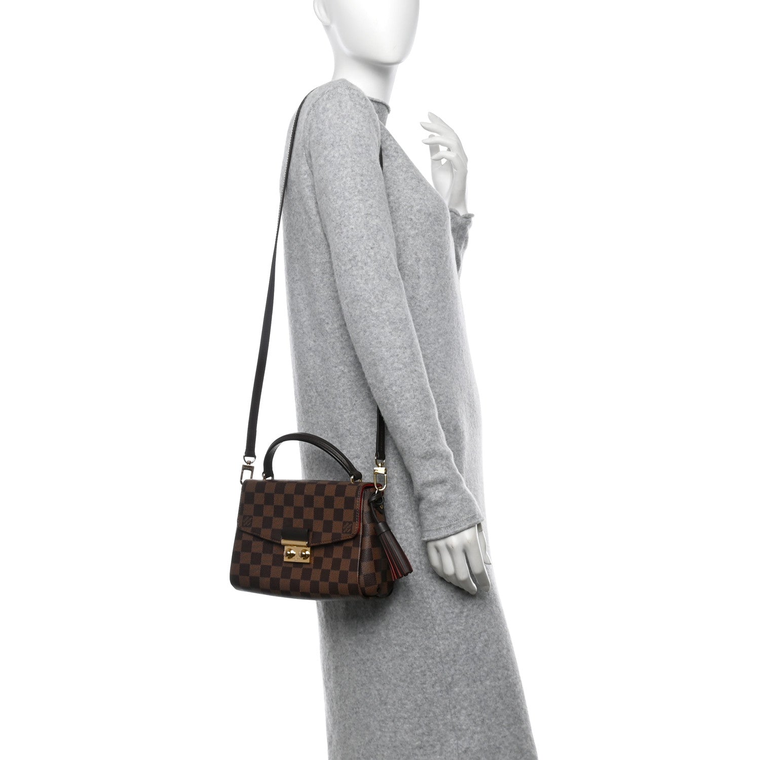Louis Vuitton Damier Ebene Croisette 2 of 10