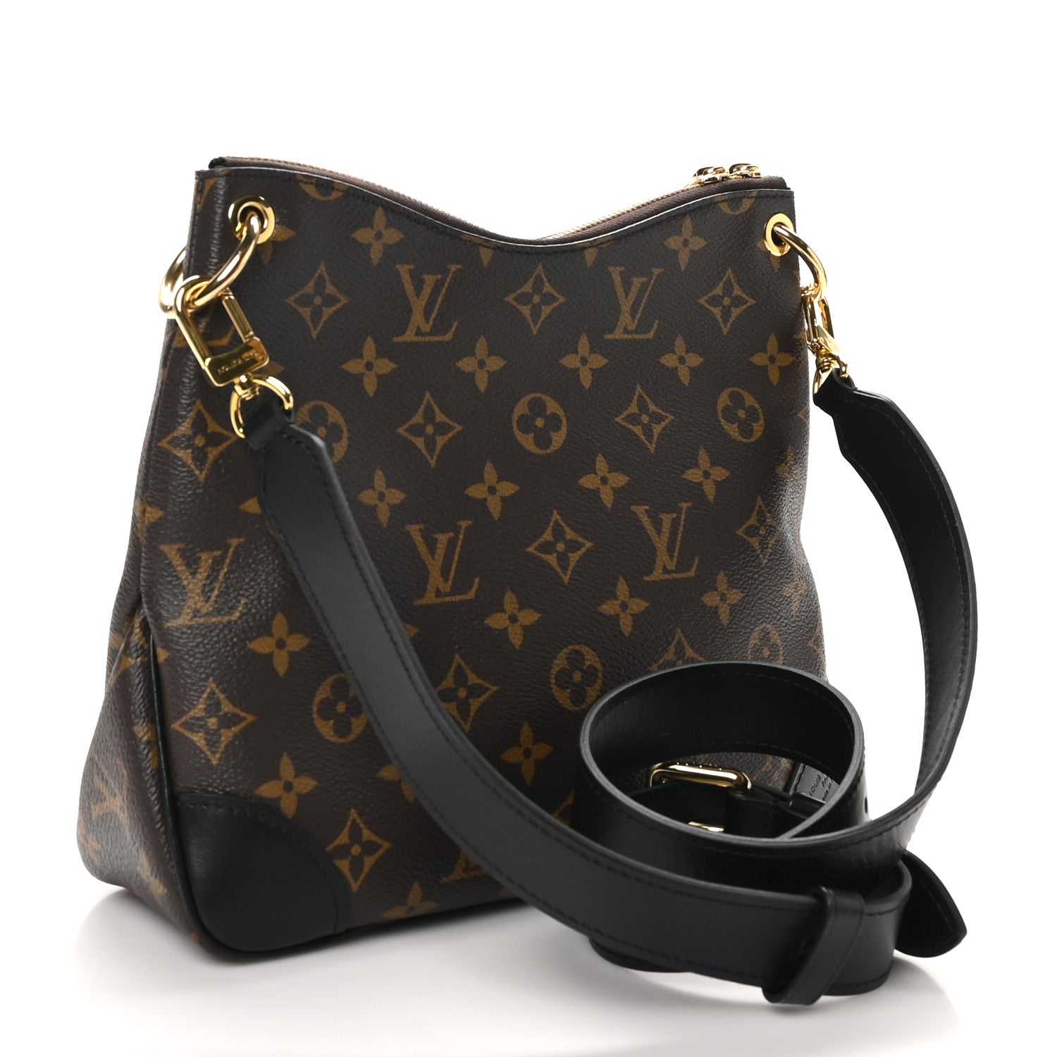 Louis Vuitton Monogram Odeon PM  Black 3 of 9
