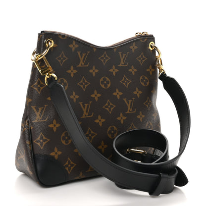 Louis Vuitton Monogram Odeon PM  Black 3 of 9