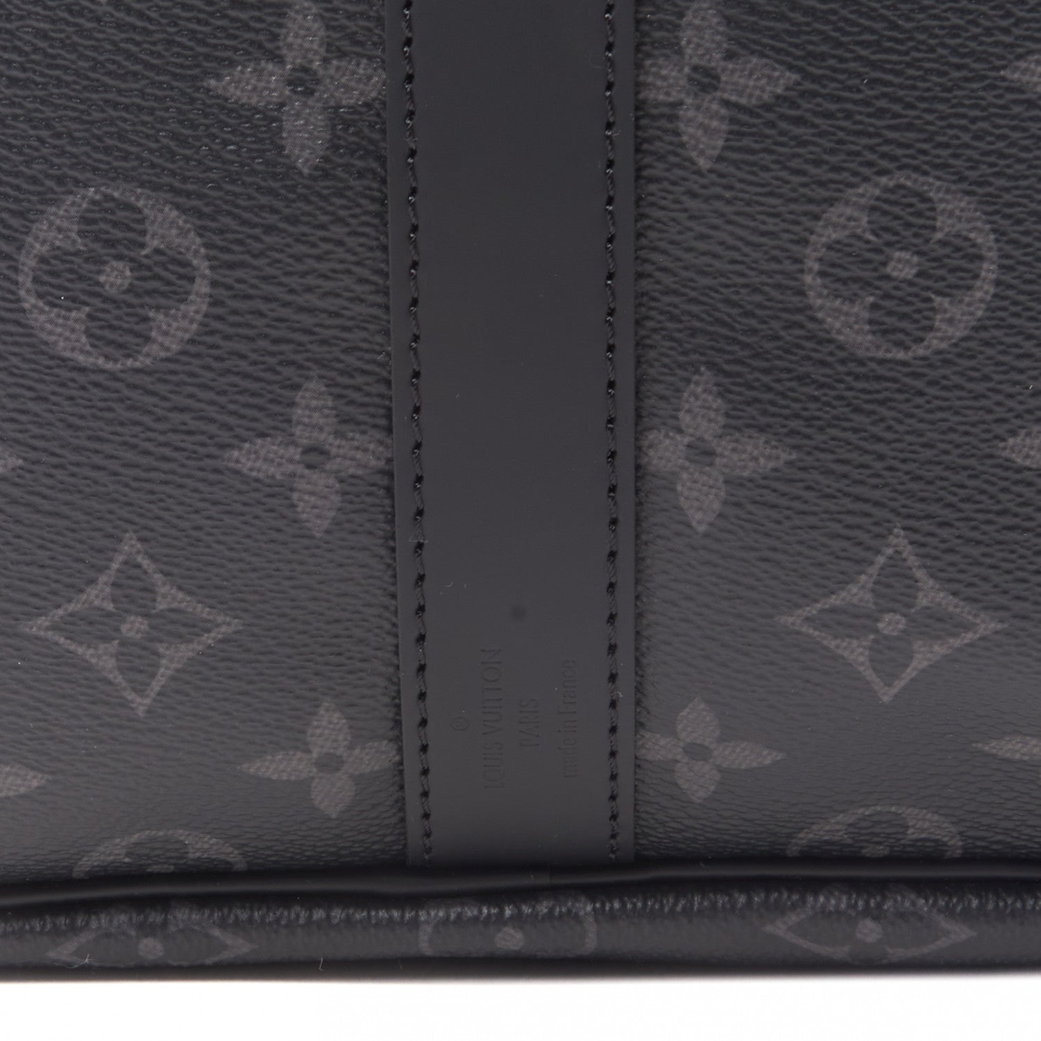 Louis Vuitton Monogram Eclipse Keepall Bandouliere 55 9 of 10