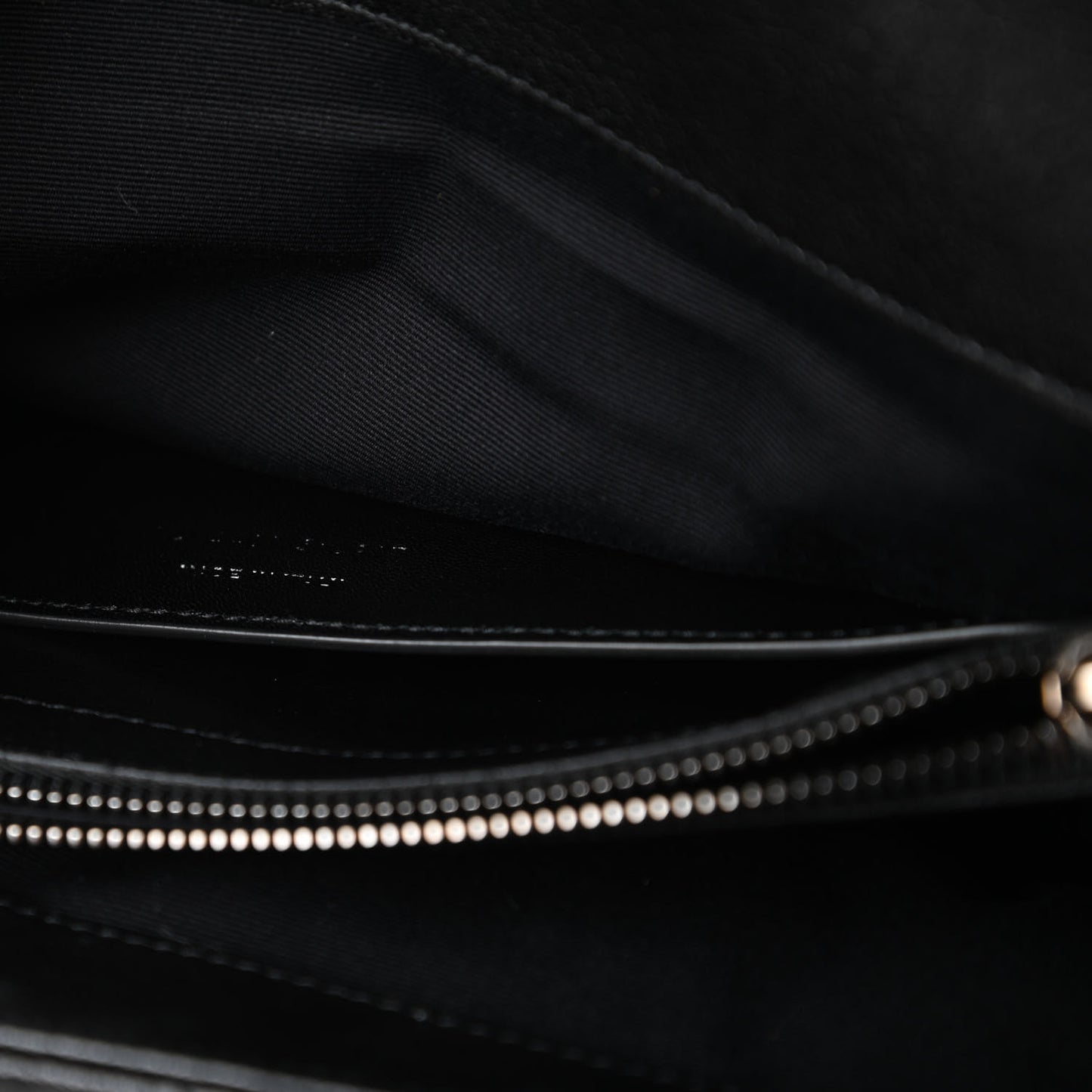 Calfskin Mixed Matelasse Triquilt Large Monogram Satchel Black