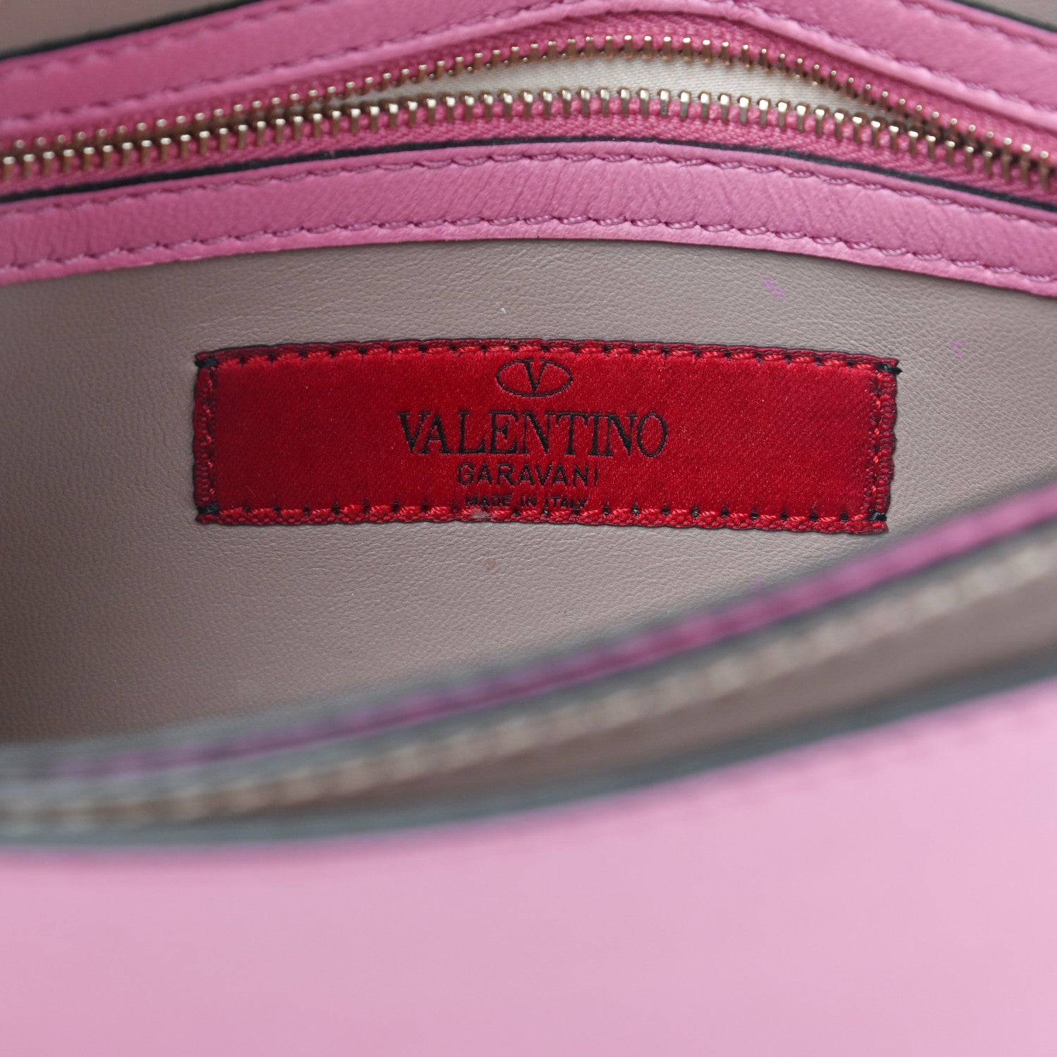 Valentino Garavani Nappa Rockstud Wristlet Clutch Ninphea 6 of 18