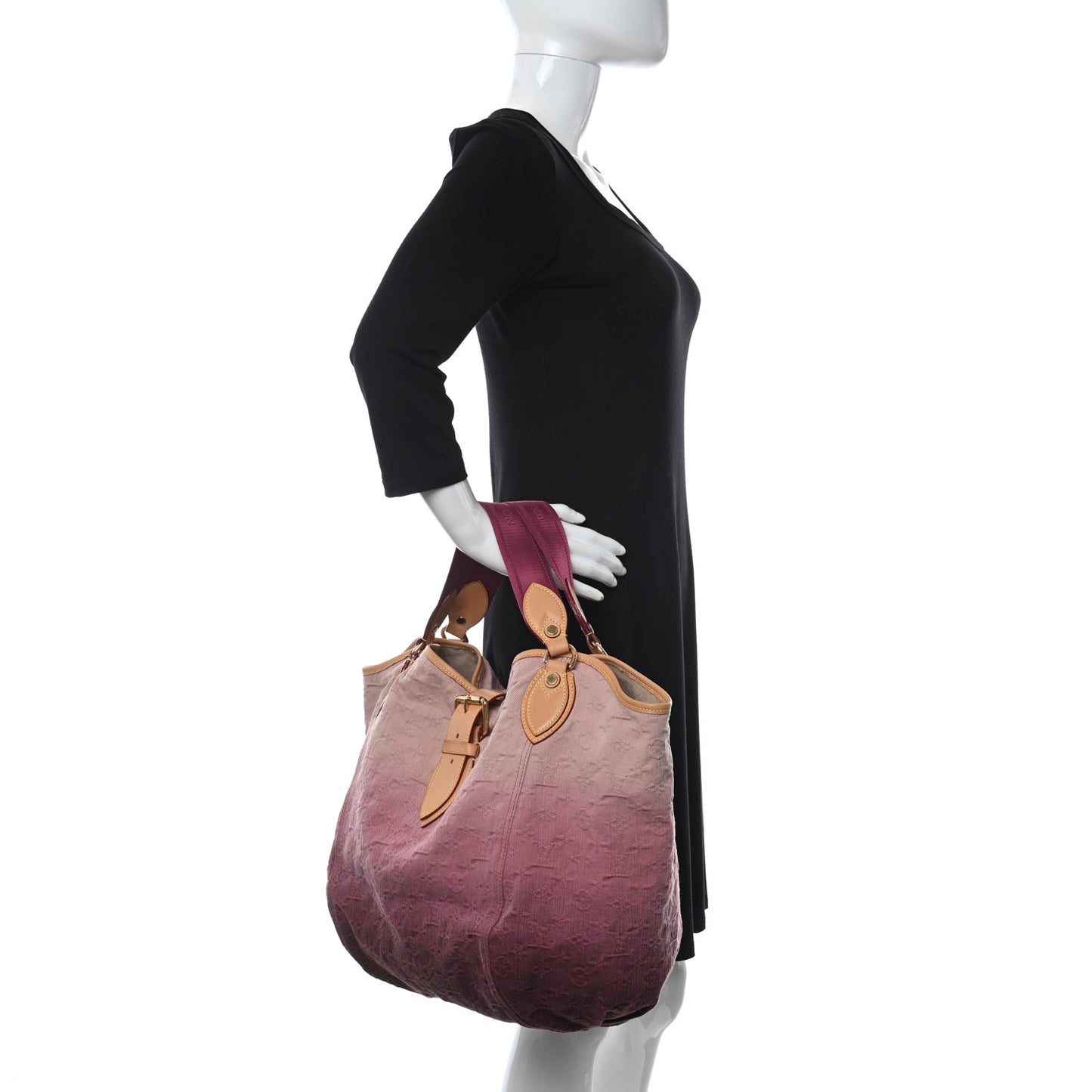 Denim Quilted Monogram Sunbeam Rouge Fauviste