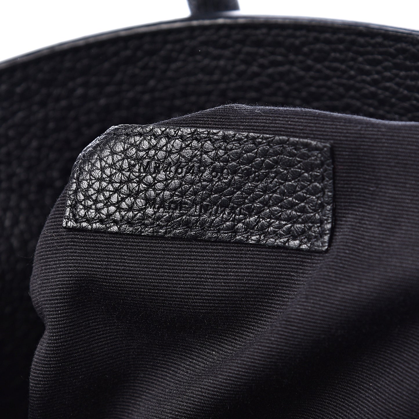 Grained Calfskin Small Supple Sac De Jour Black