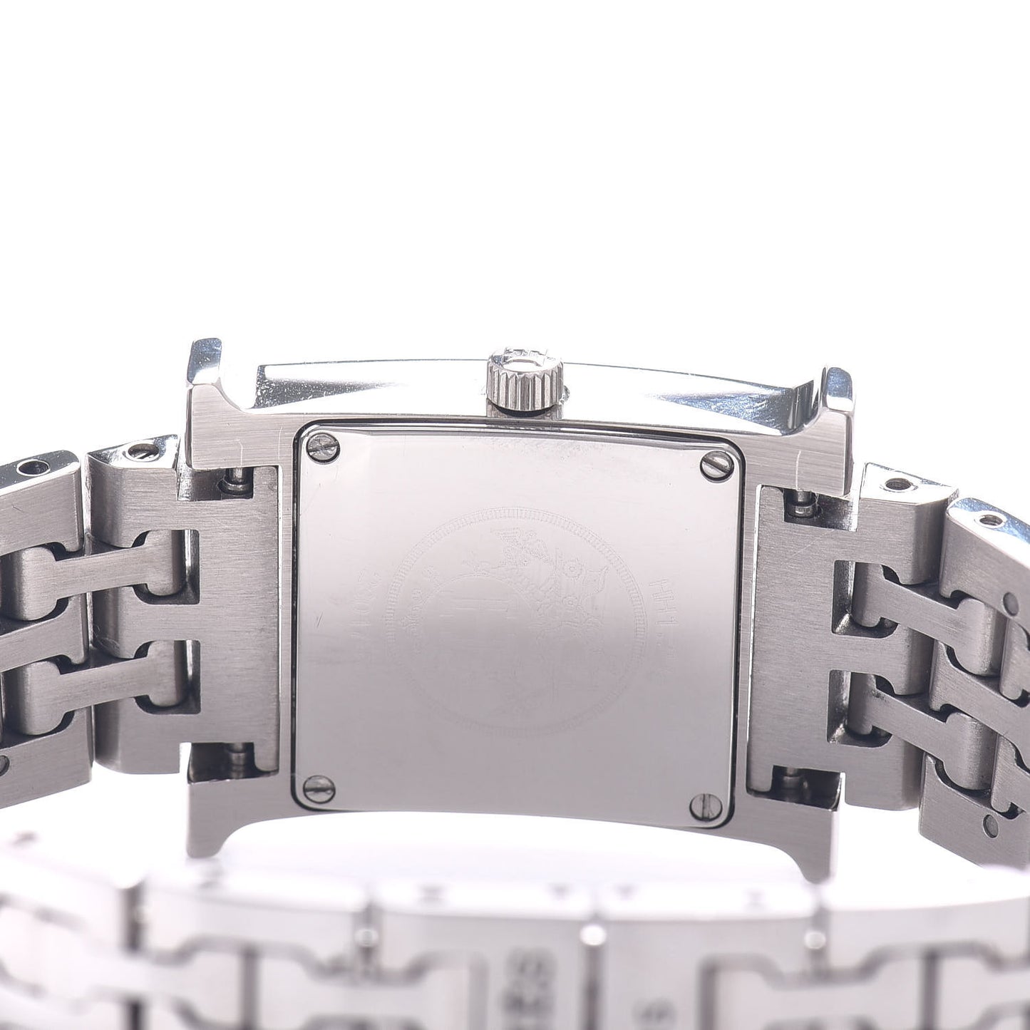 Stainless Steel 21mm Heure H Hour Quartz Watch Orange