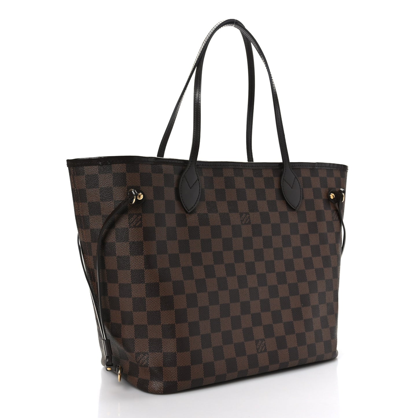 Damier Ebene Neo Neverfull MM Rose Ballerine