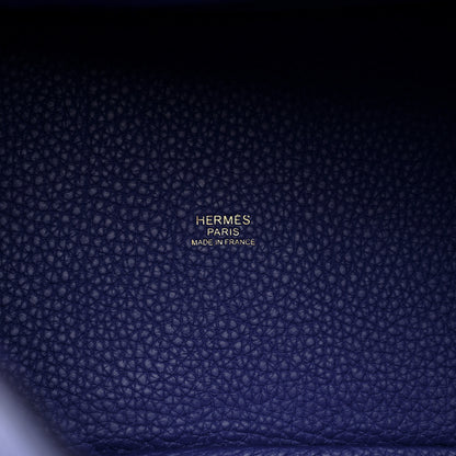 Hermes Taurillon Clemence Picotin Lock 18 PM Bleu Electrique 7 of 11