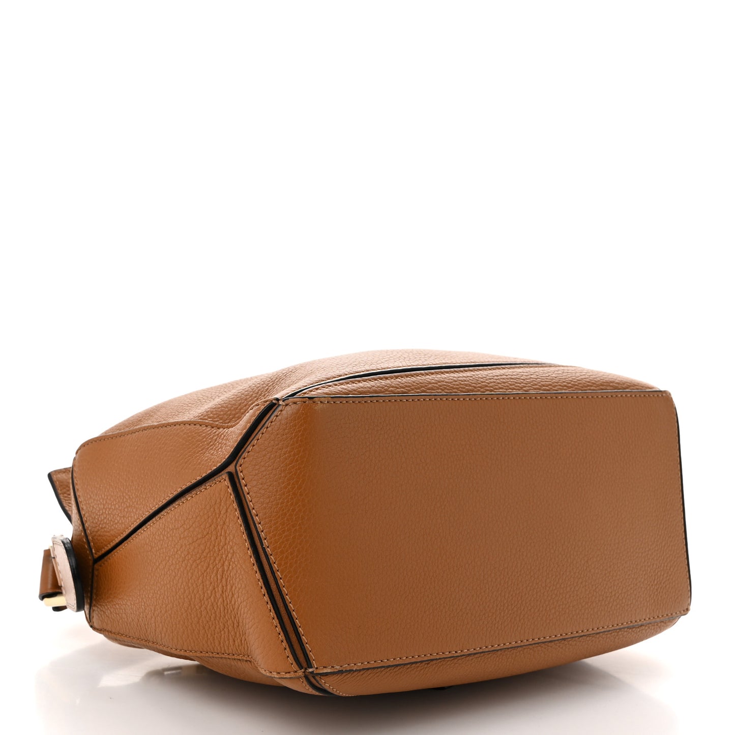 Calfskin Small Puzzle Bag Tan