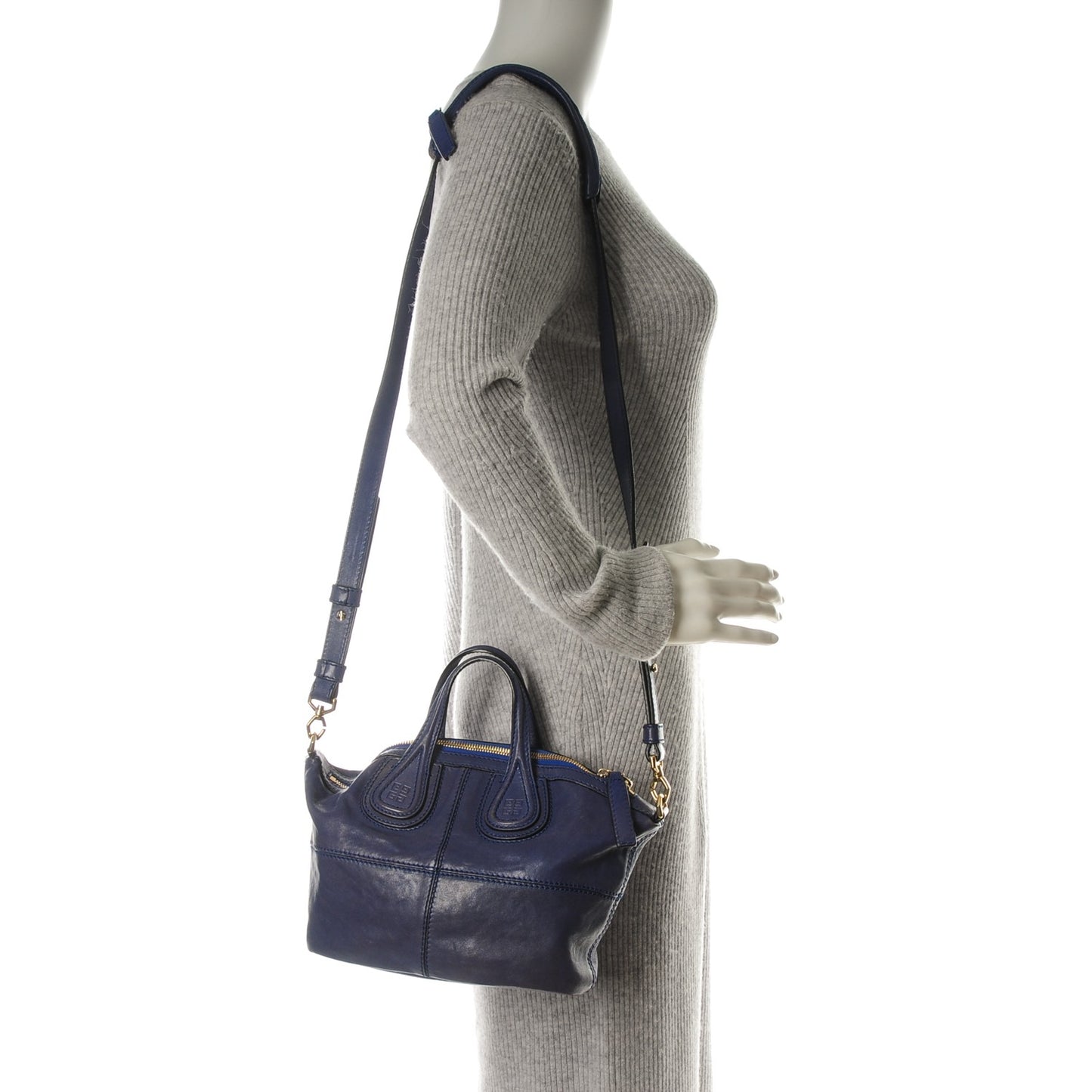 Lambskin Small Nightingale Blue