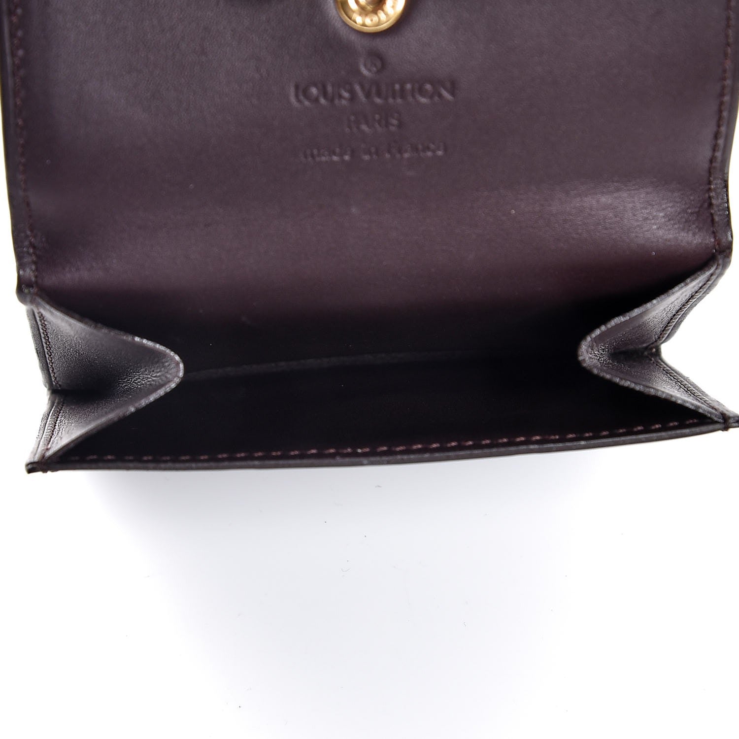 Louis Vuitton Vernis Ludlow Wallet Amarante 5 of 8